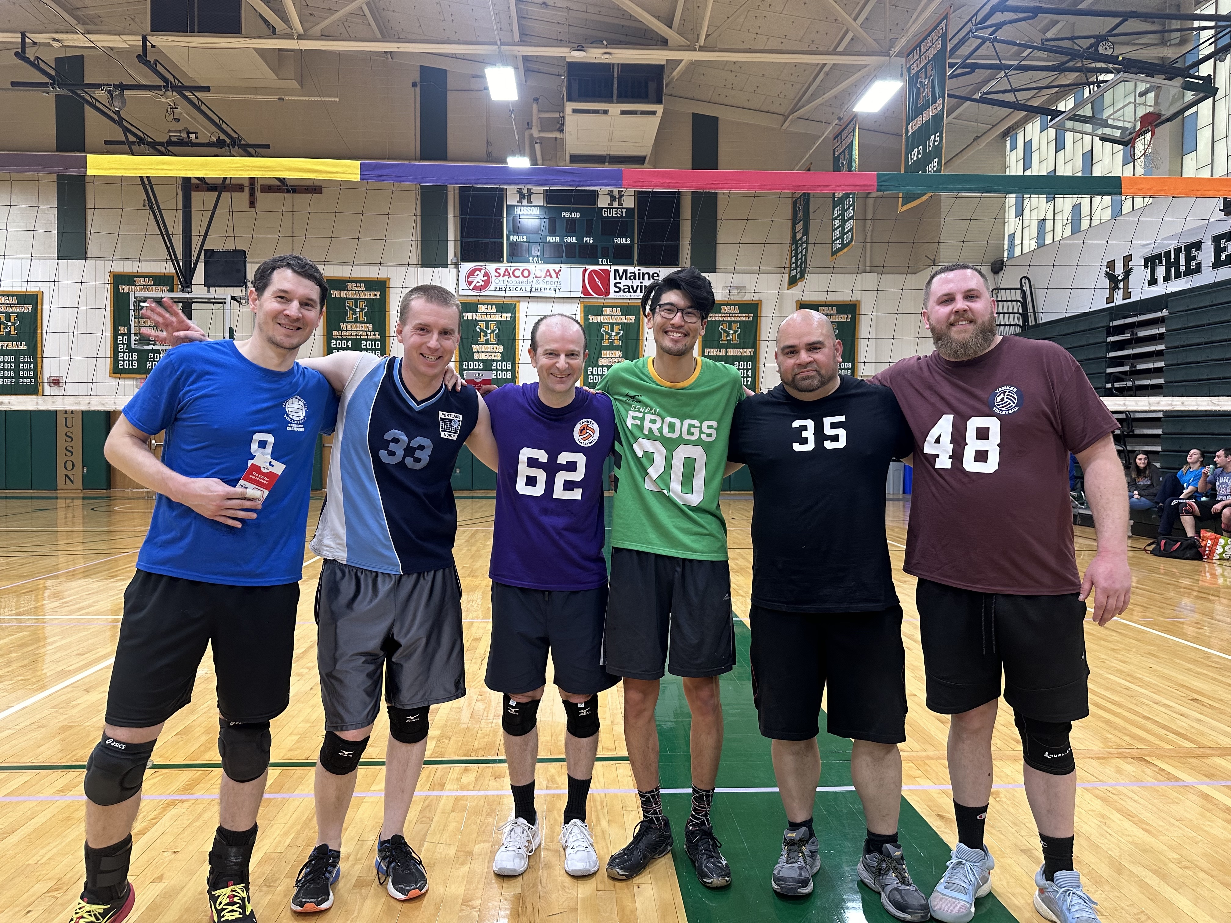 Purple Team wins the 2/11 MC Scramble at HSU in Maine