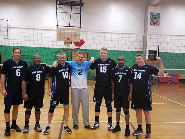 Zero Gravity defeated the Vertigo 55’s in the M B- 50+ AF tournament in Clinto