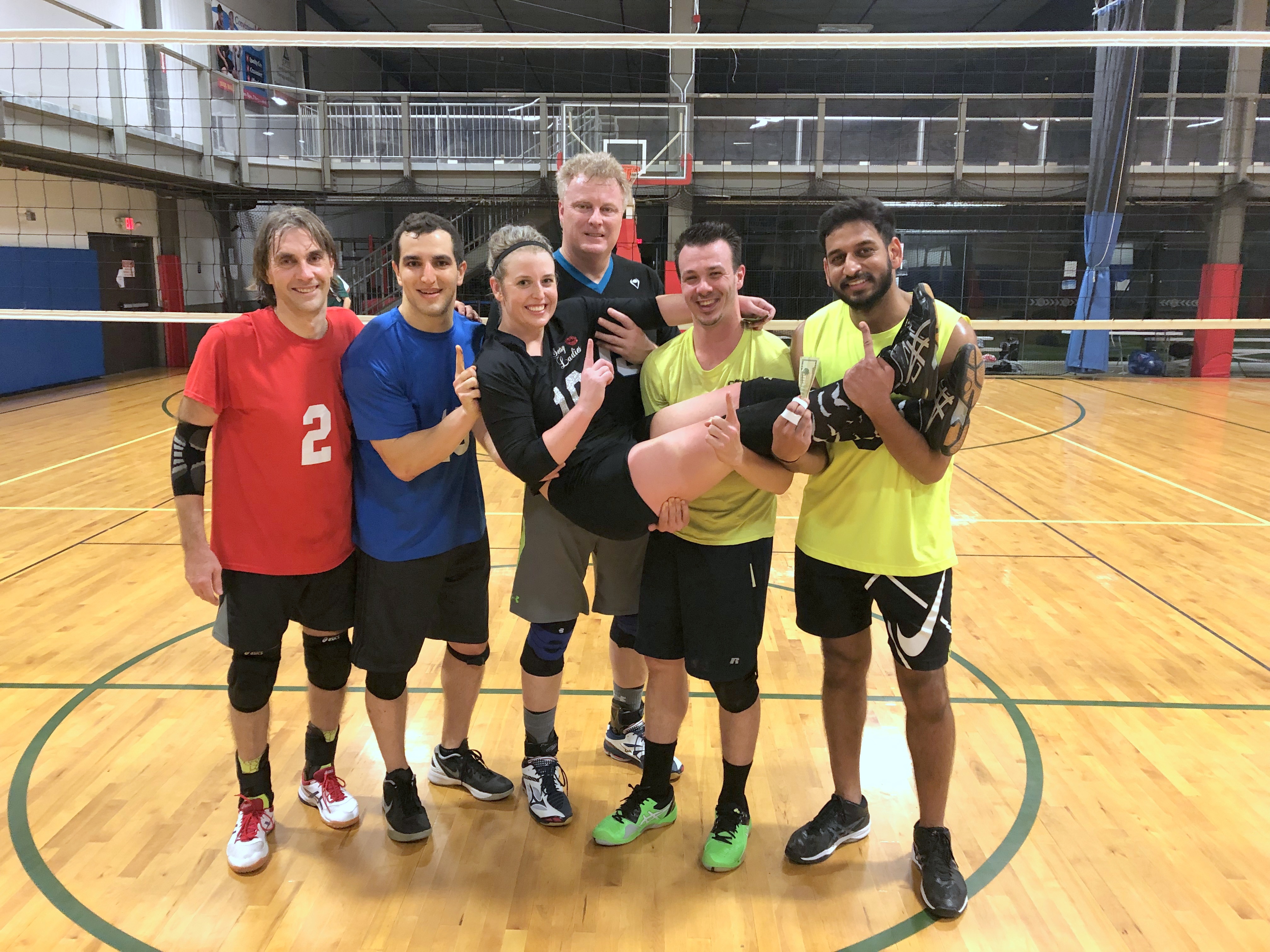 12/15/18 HULK SMASH wins MC as a birthday gift for their setter at NSA
