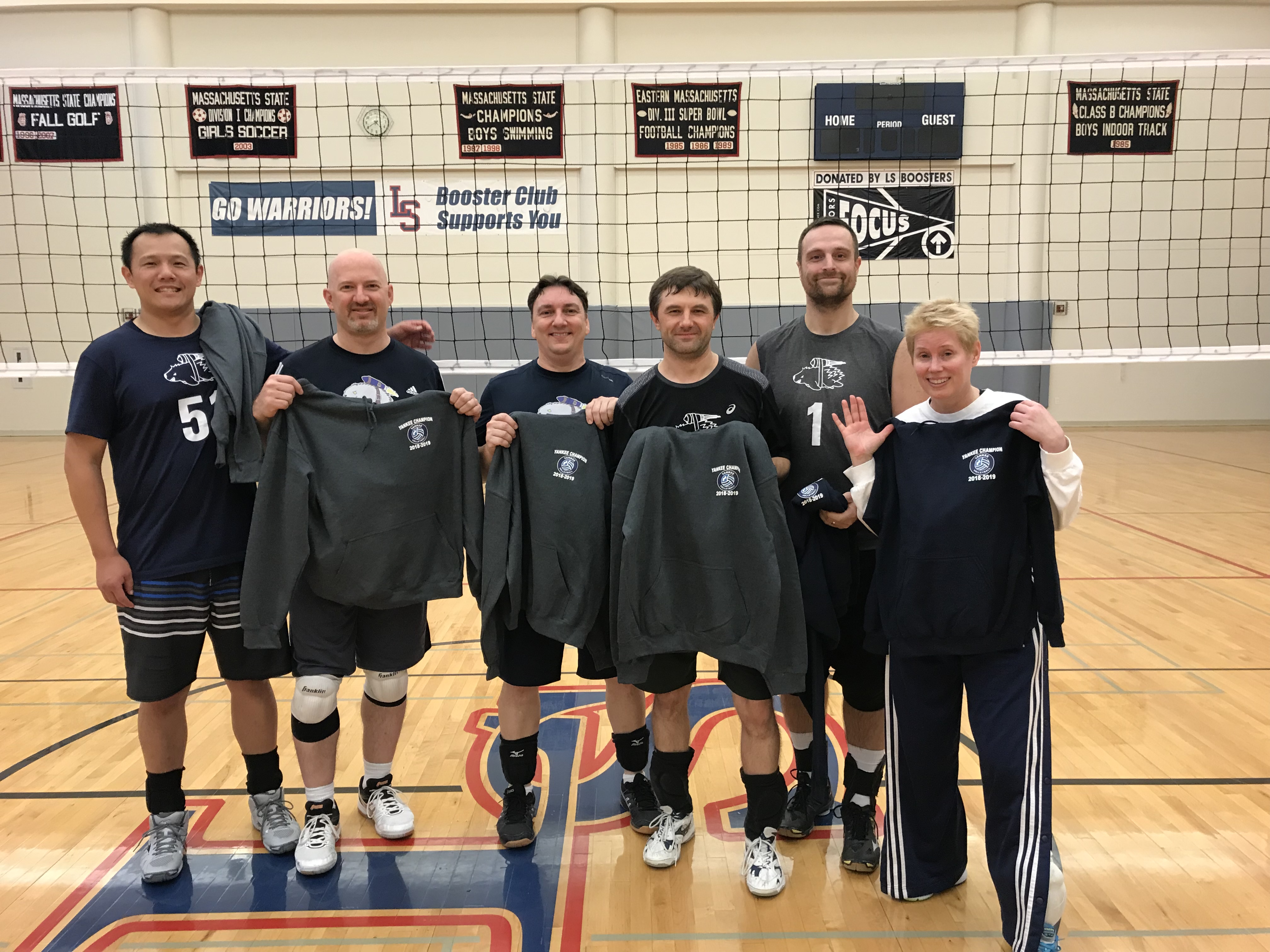 10/28/18 Flying Porcupines defeats Flying Squirrels to win MC- at LSRHS