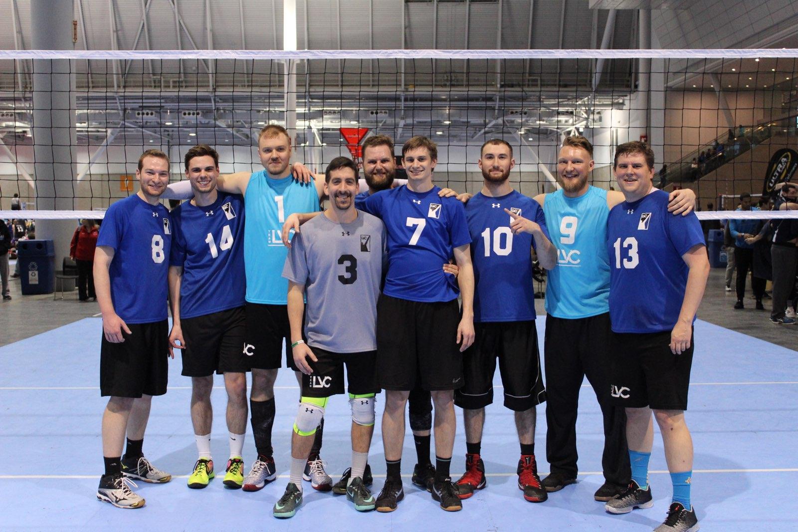 LVC Blue beats Overrated in the Men’s USAV BB at the BCEC