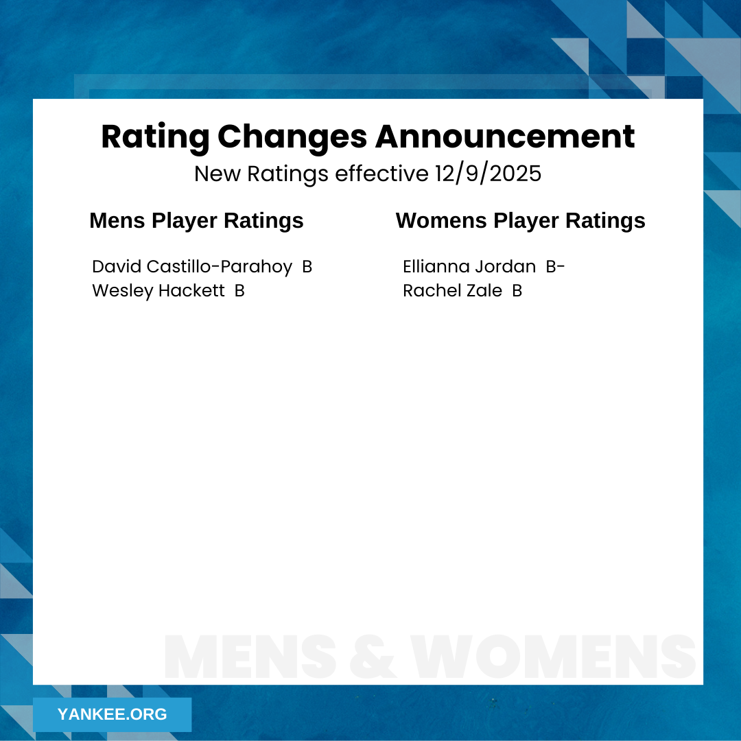 Congratulations on Your New Ratings! - Effective 12/9/25