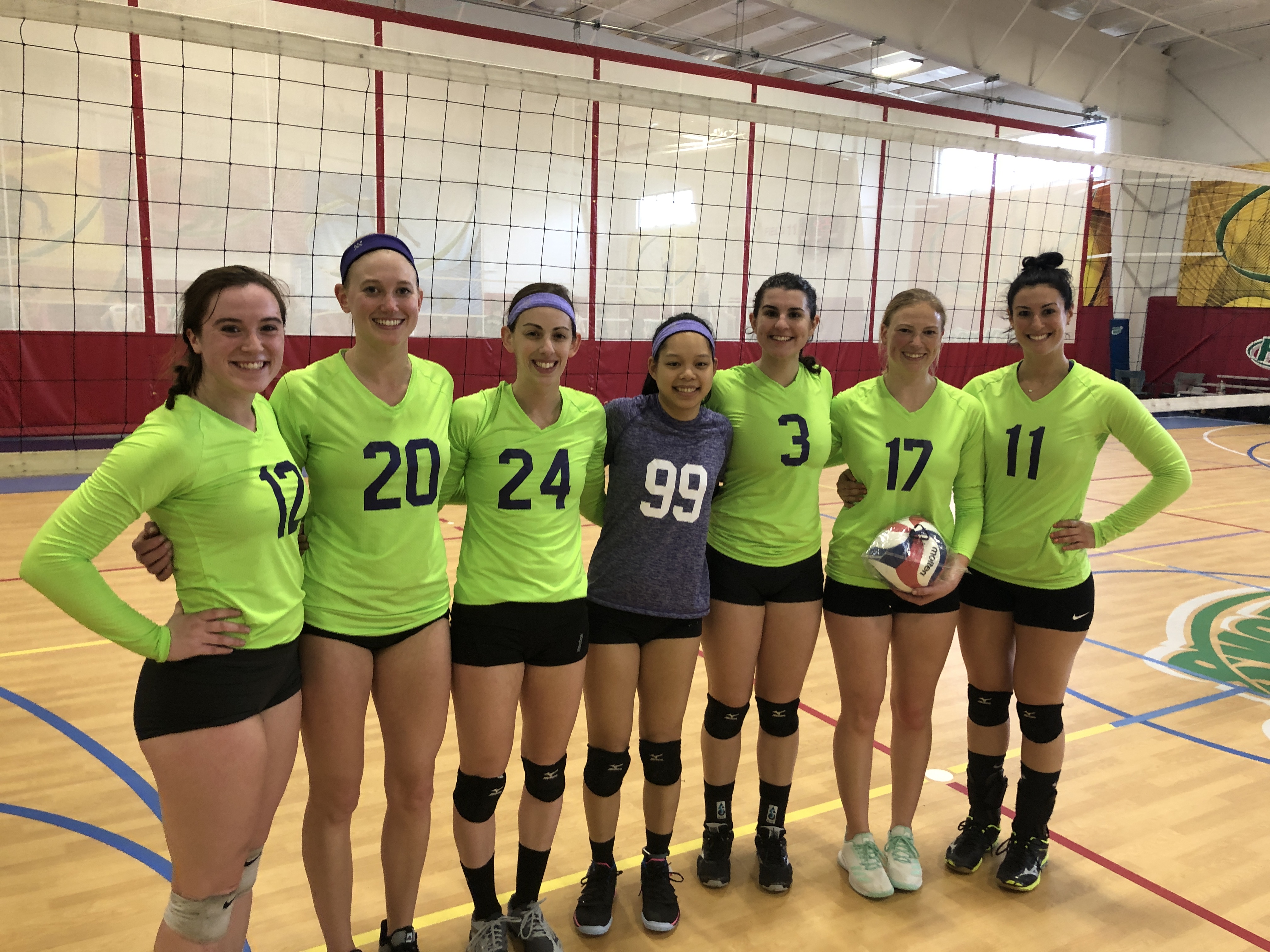 Awkward High 5s win the Women’s B Regionals